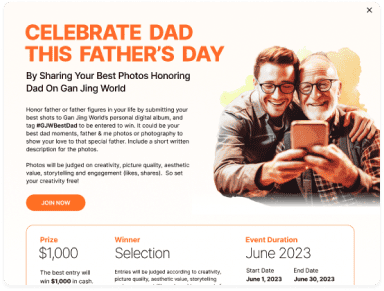 CELEBRATE DAD THIS FATHER'S DAY